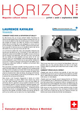 Horizon Magazine - Laurence Kayaleh