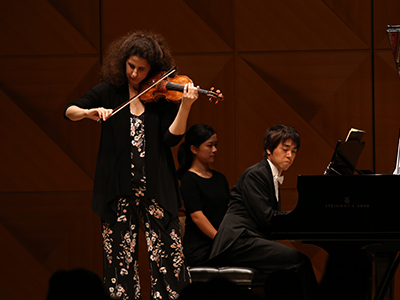 Laurence Kayaleh, violon & Yusuke Kikuchi, piano - JT Art Hall, Tokyo